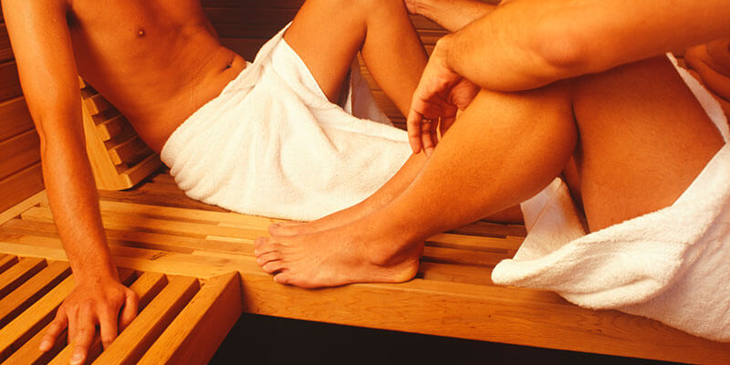 sauna ljudi